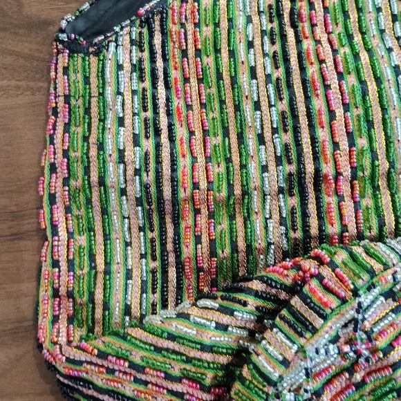 Multicolor Beaded Women's Bag - Picture 2 of 5